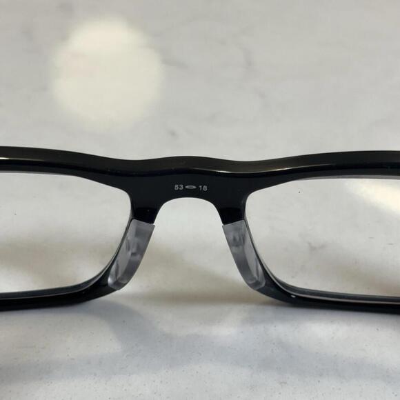 Oakley OX 8039-0553 Chamfer Eyeglasses Glasses Gray Pavement Red 53mm - Picture 8 of 9